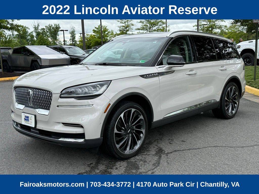 2022 Lincoln Aviator Reserve — SUV — 38,203 mi — Chantilly, VA