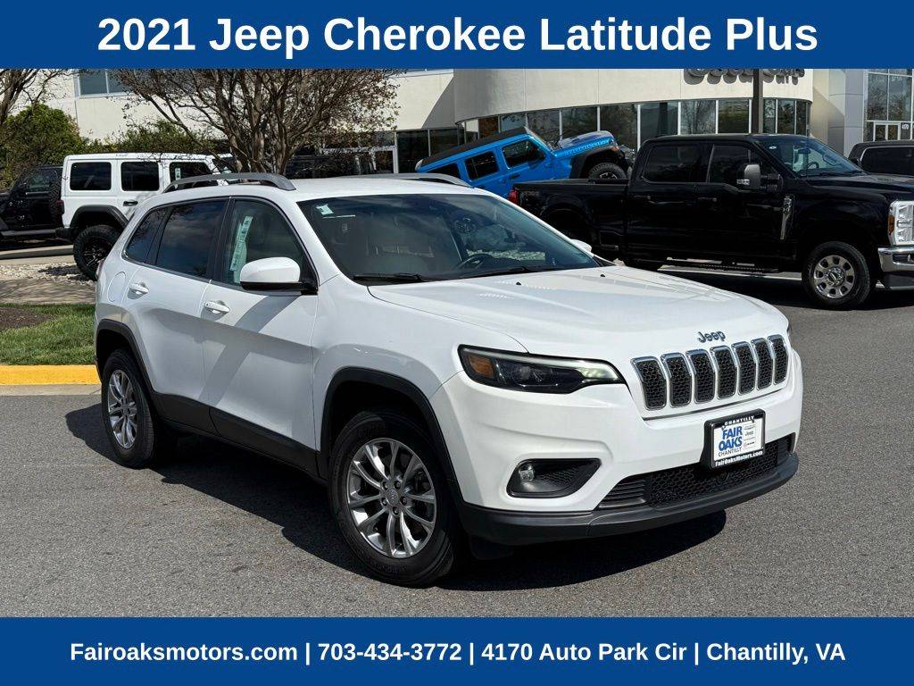 2021 Jeep Cherokee Latitude Plus — SUV — 64,872 mi — Chantilly, VA