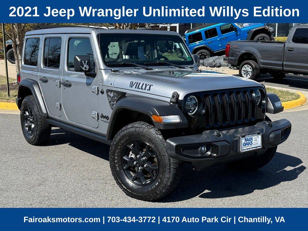 2021 Jeep Wrangler Willys — SUV — 78,557 mi — Chantilly, VA