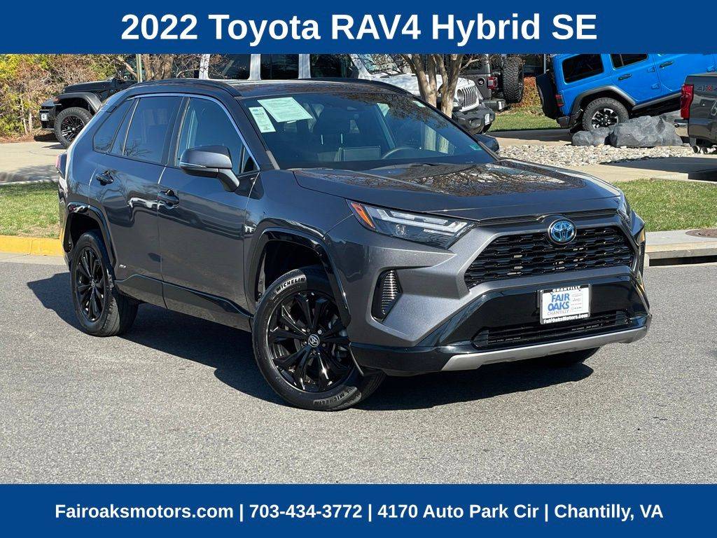 2022 Toyota RAV4 Hybrid SE — SUV — 44,176 mi — Chantilly, VA