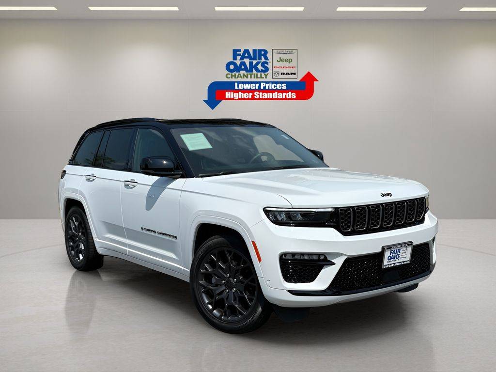 2025 Jeep Grand Cherokee Summit — SUV — 2,106 mi — Chantilly, VA