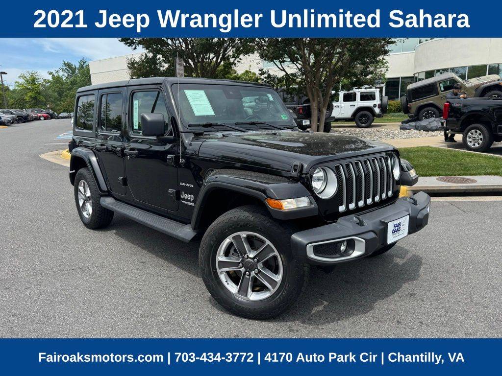 2021 Jeep Wrangler Sahara High Altitude — SUV — 41,349 mi — Chantilly, VA