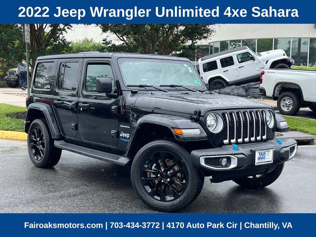 2022 Jeep Wrangler Sahara 4xe — SUV — 33,456 mi — Chantilly, VA