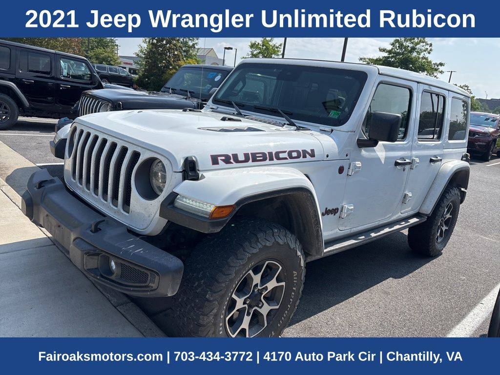2021 Jeep Wrangler Rubicon — SUV — 34,842 mi — Chantilly, VA
