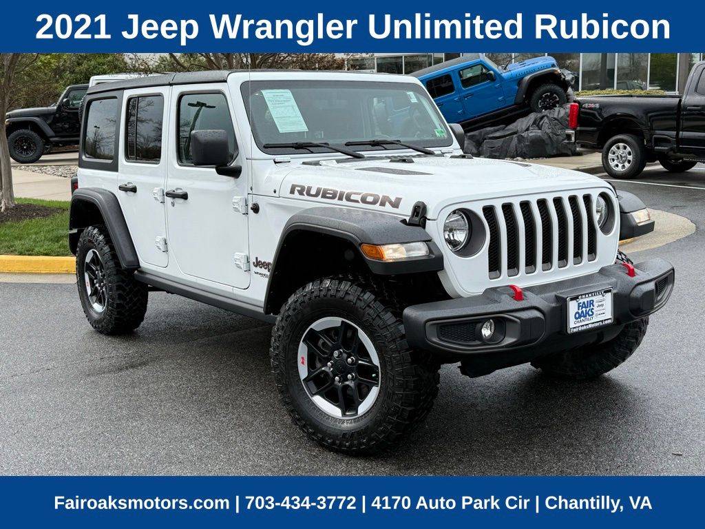 2021 Jeep Wrangler Rubicon — SUV — 22,134 mi — Chantilly, VA