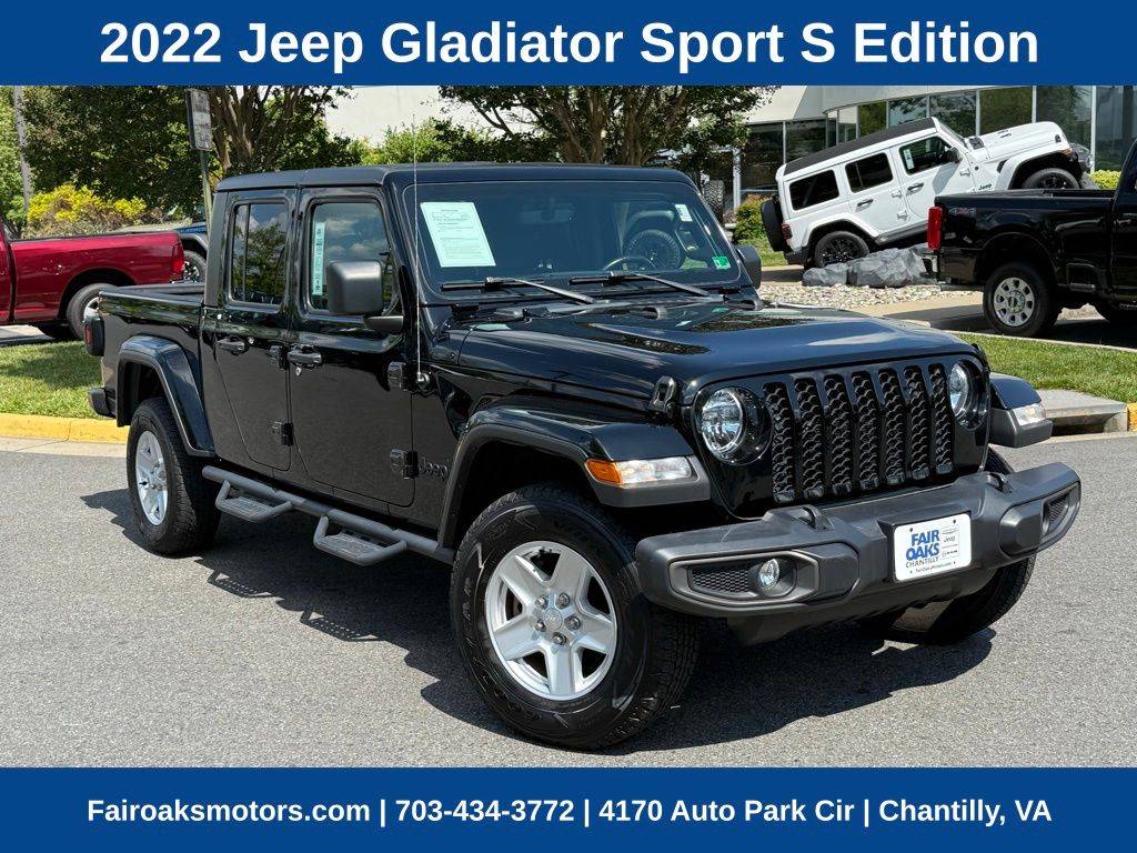 2022 Jeep Gladiator Sport S — Pickup Truck — 25,502 mi — Chantilly, VA