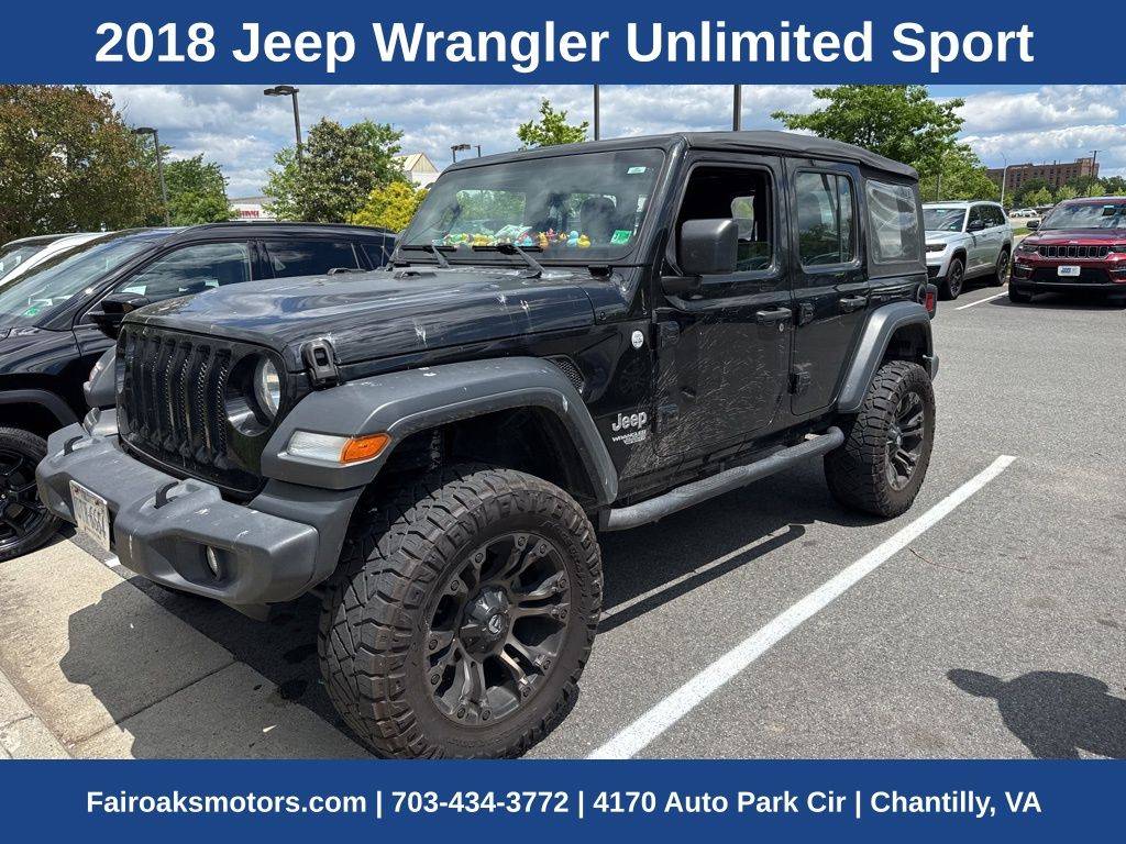 2018 Jeep Wrangler Sport — SUV — 127,418 mi — Chantilly, VA