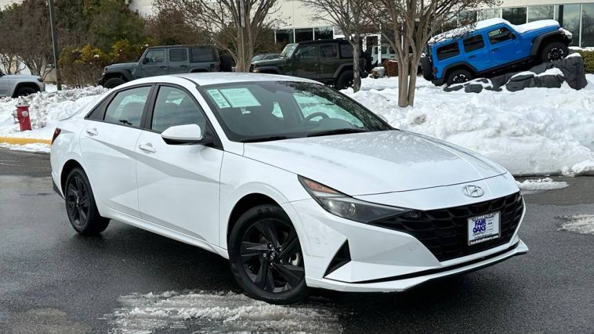 2021 Hyundai Elantra Hybrid Blue — Sedan — 116,247 mi — Chantilly, VA