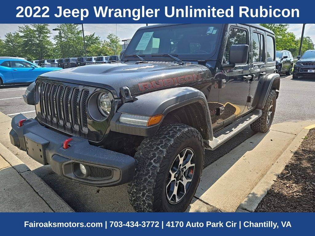 2022 Jeep Wrangler Rubicon — SUV — 47,727 mi — Chantilly, VA