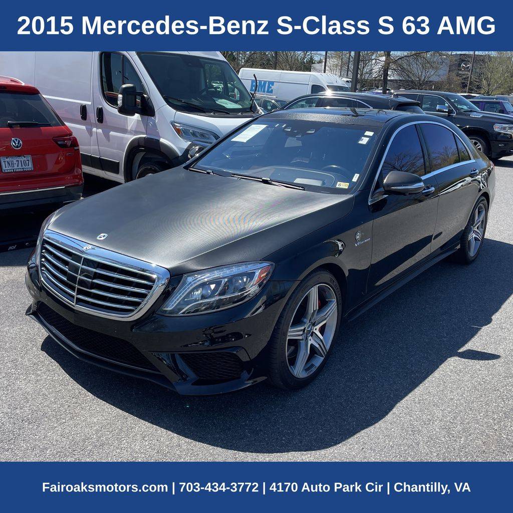 2015 Mercedes-Benz S-Class S 63 AMG — Sedan — 144,127 mi — Chantilly, VA