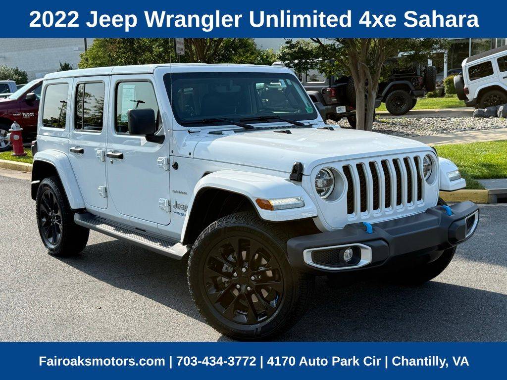 2022 Jeep Wrangler Sahara 4xe — SUV — 29,086 mi — Chantilly, VA