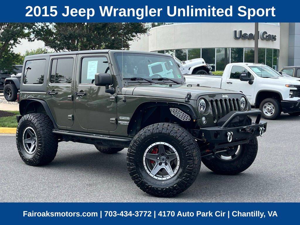 2015 Jeep Wrangler Sport — SUV — 43,770 mi — Chantilly, VA