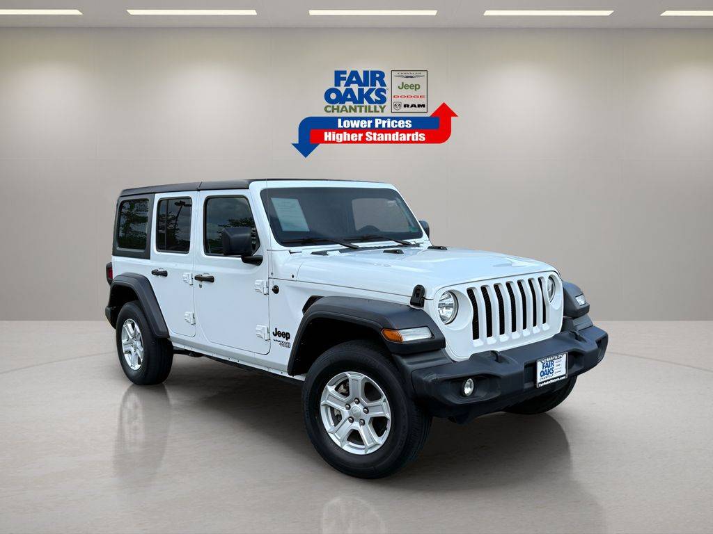 2021 Jeep Wrangler Sport S — SUV — 32,364 mi — Chantilly, VA