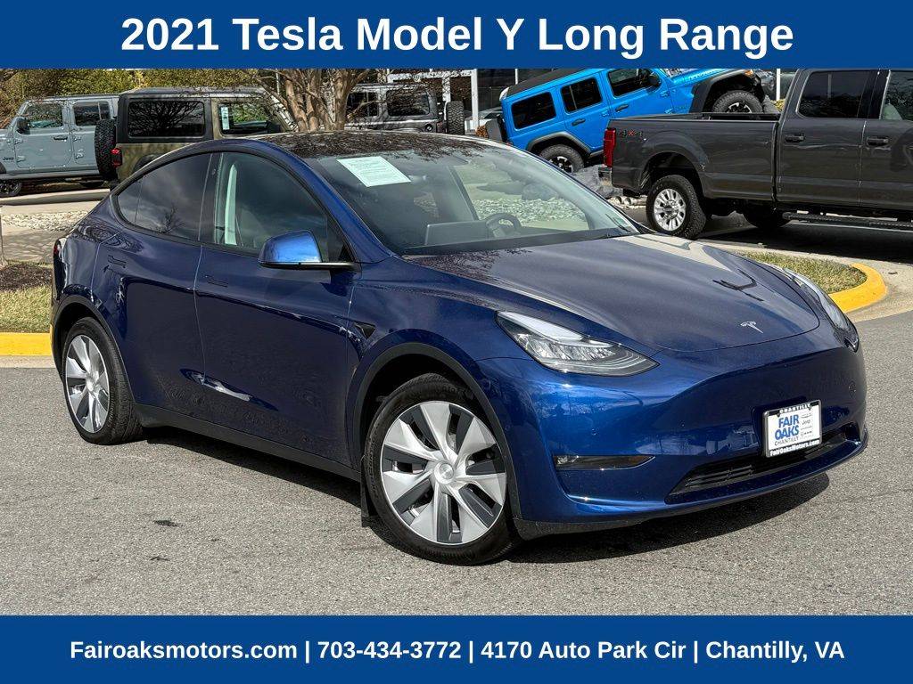 2021 Tesla Model Y Long Range — SUV — 6,028 mi — Chantilly, VA