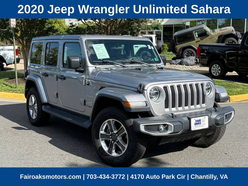 2020 Jeep Wrangler Sahara — SUV — 90,998 mi — Chantilly, VA