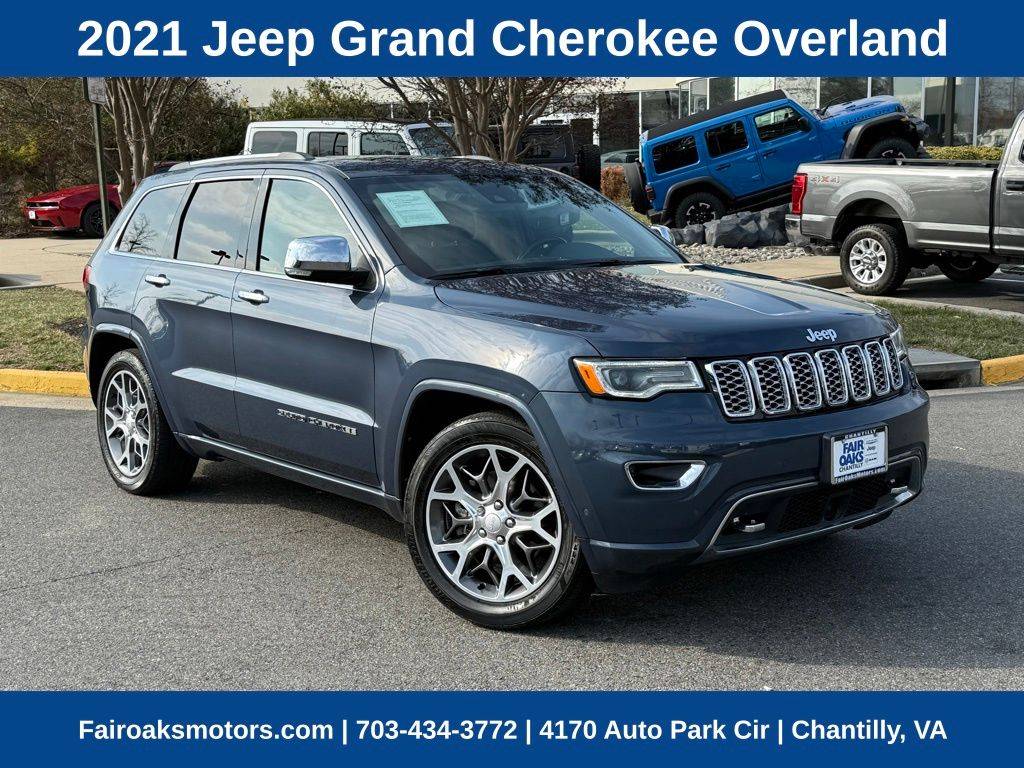 2021 Jeep Grand Cherokee WK Overland — SUV — 36,929 mi — Chantilly, VA