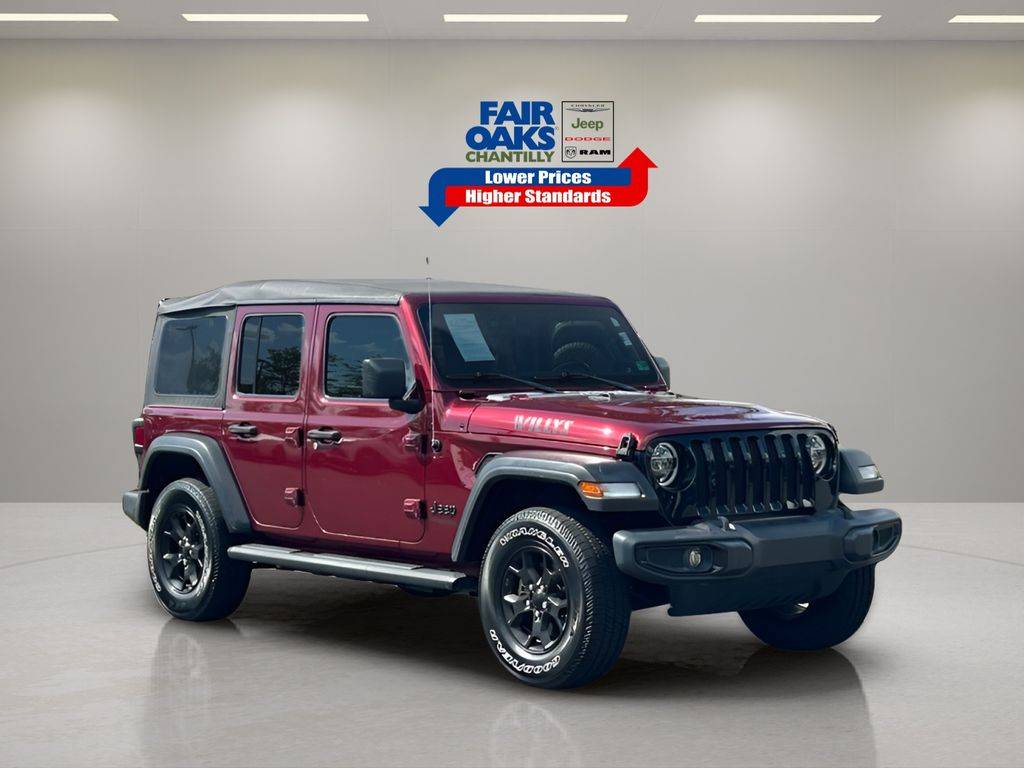2021 Jeep Wrangler Willys — SUV — 60,389 mi — Chantilly, VA