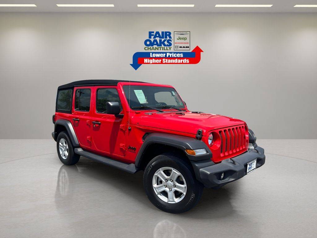 2022 Jeep Wrangler Sport S — SUV — 28,228 mi — Chantilly, VA
