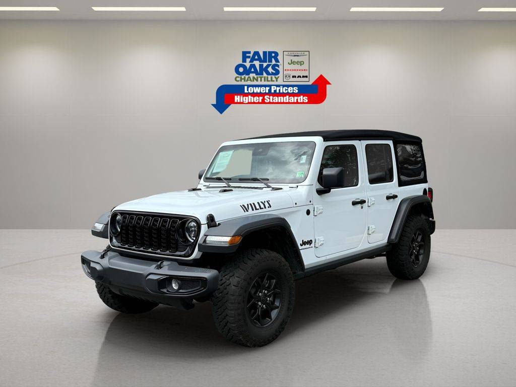 2024 Jeep Wrangler Willys — SUV — 6,207 mi — Chantilly, VA