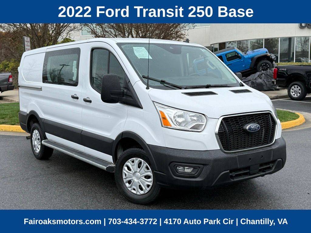 2022 Ford Transit Cargo Van T-250 — Cargo Van — 27,625 mi — Chantilly, VA