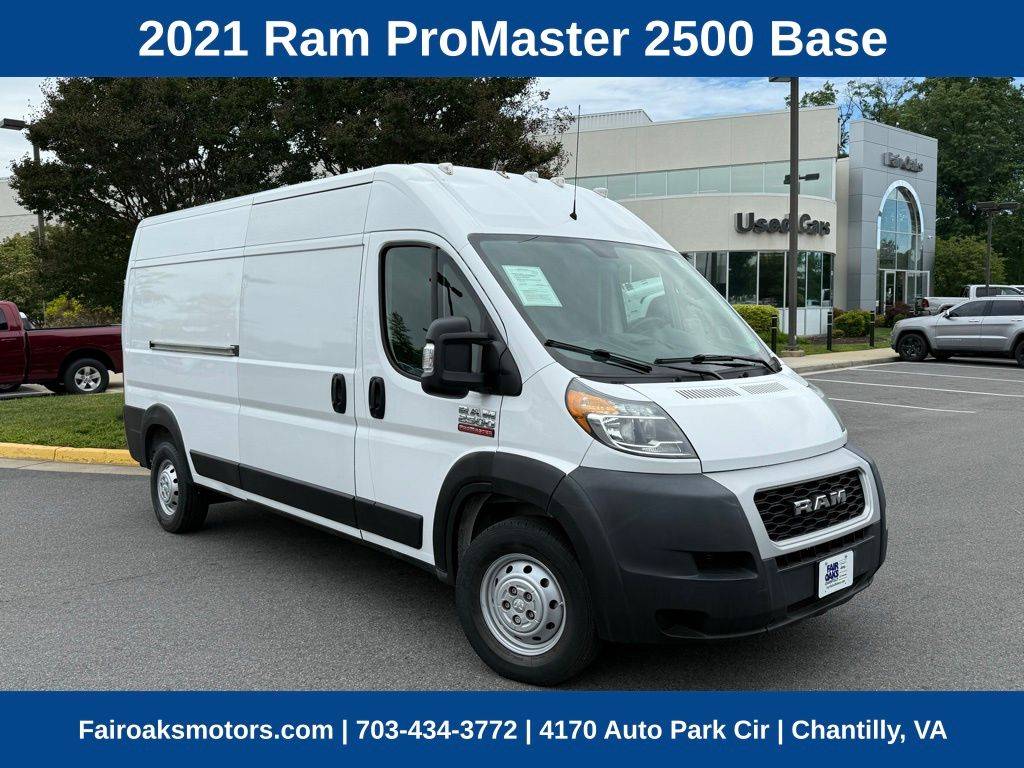 2021 Ram ProMaster Cargo Van 2500 — Cargo Van — 26,909 mi — Chantilly, VA