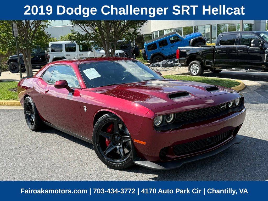 2019 Dodge Challenger SRT Hellcat — Coupe — 26,367 mi — Chantilly, VA