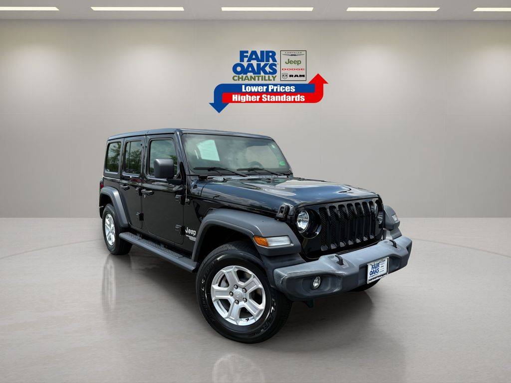 2020 Jeep Wrangler Sport S — SUV — 54,871 mi — Chantilly, VA