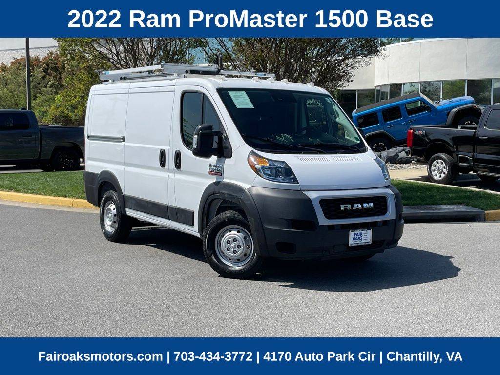 2022 Ram ProMaster Cargo Van 1500 — Cargo Van — 12,660 mi — Chantilly, VA