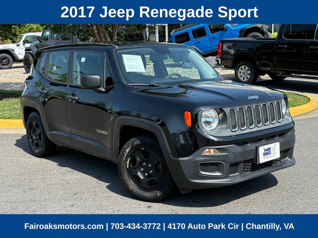 2017 Jeep Renegade Sport — SUV — 21,376 mi — Chantilly, VA
