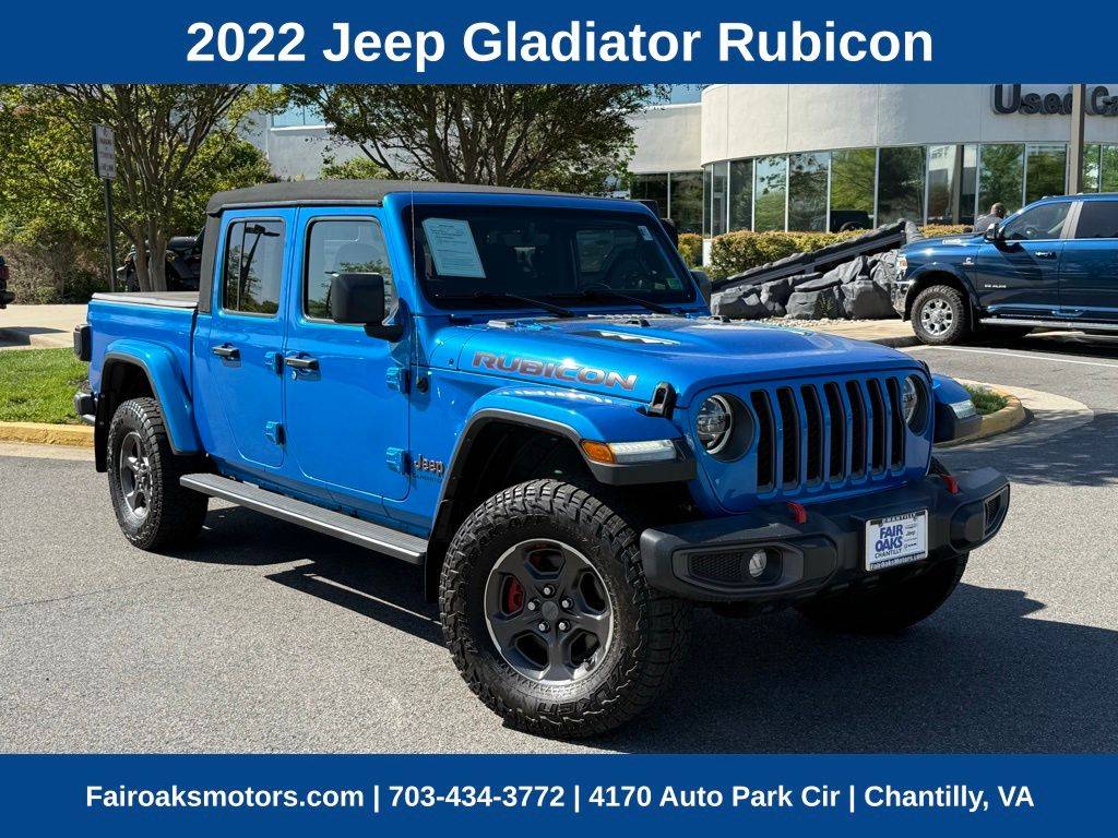 2022 Jeep Gladiator Rubicon — Pickup Truck — 27,171 mi — Chantilly, VA