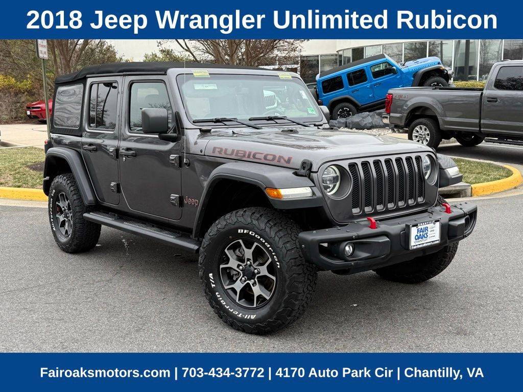 2018 Jeep Wrangler Rubicon — SUV — 14,718 mi — Chantilly, VA