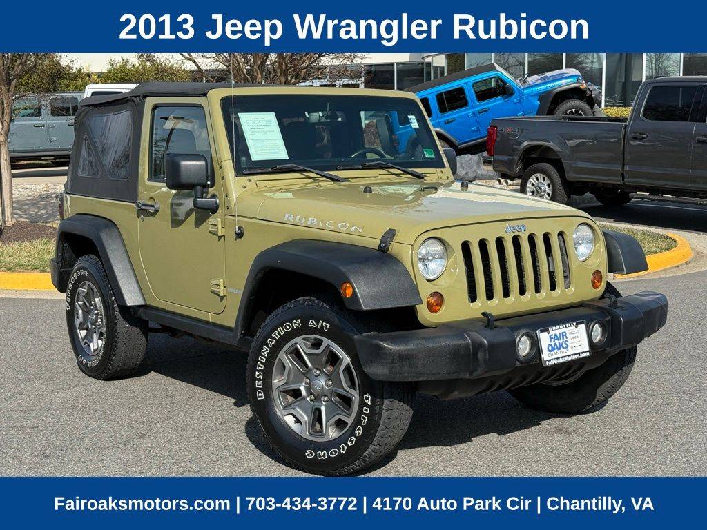 2013 Jeep Wrangler Rubicon — SUV — 76,559 mi — Chantilly, VA