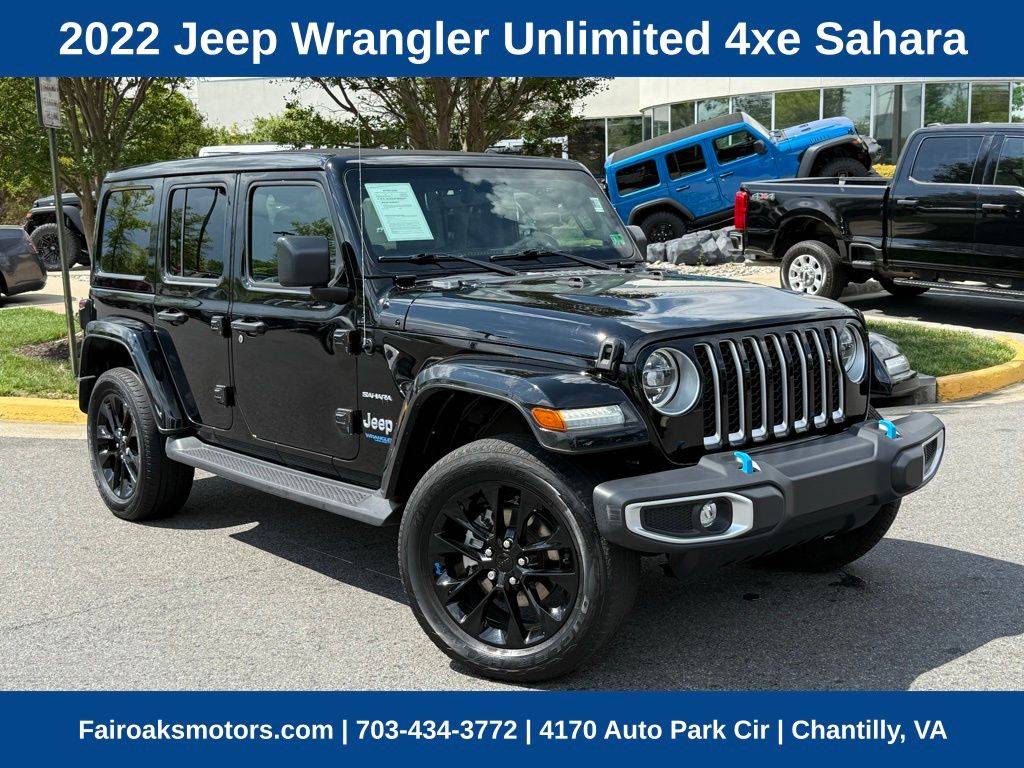 2022 Jeep Wrangler Sahara 4xe — SUV — 22,351 mi — Chantilly, VA