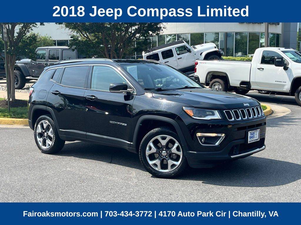 2018 Jeep Compass Limited — SUV — 51,802 mi — Chantilly, VA