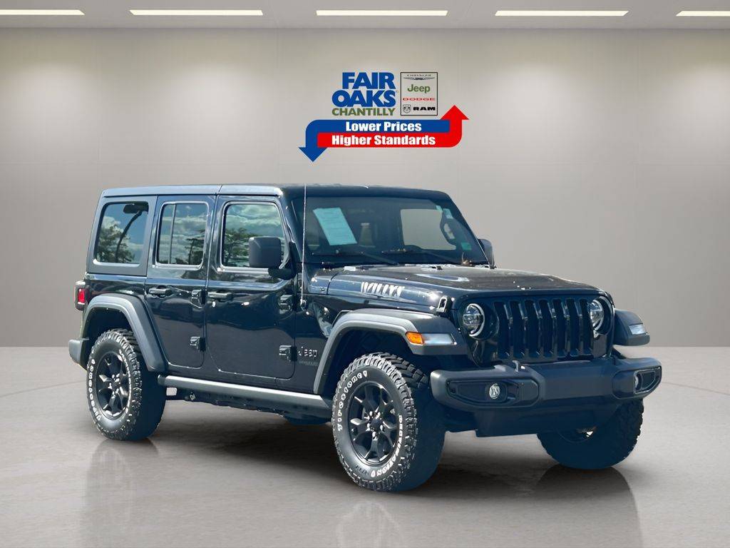 2021 Jeep Wrangler Willys — SUV — 31,150 mi — Chantilly, VA