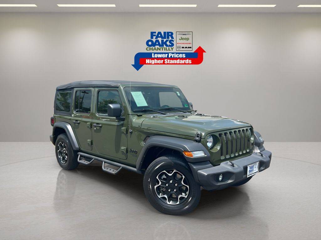 2021 Jeep Wrangler Sport S — SUV — 39,674 mi — Chantilly, VA