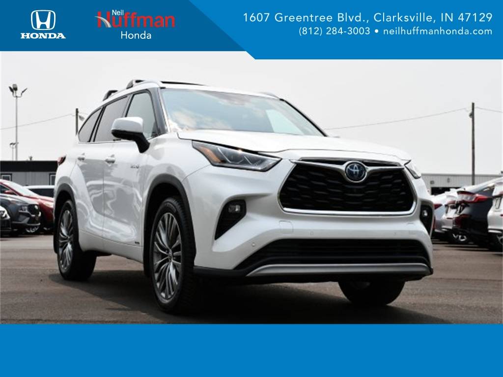 2021 Toyota Highlander Hybrid Platinum — SUV — 68,993 mi — Clarksville, IN