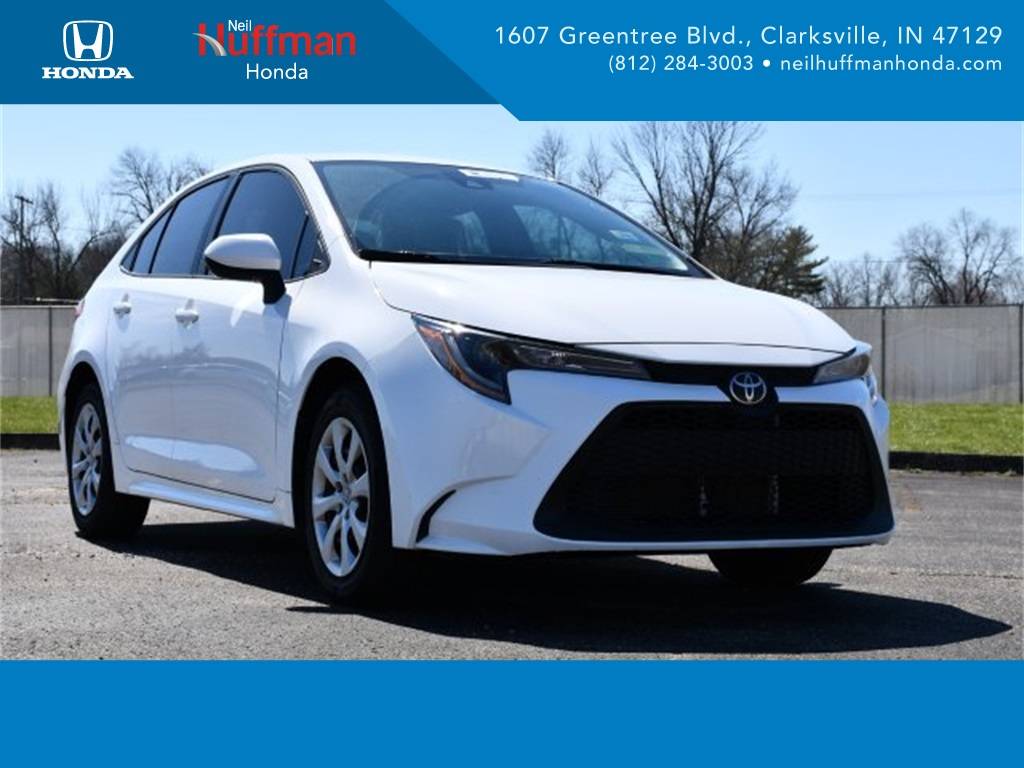 2021 Toyota Corolla LE — Sedan — 18,609 mi — Clarksville, IN