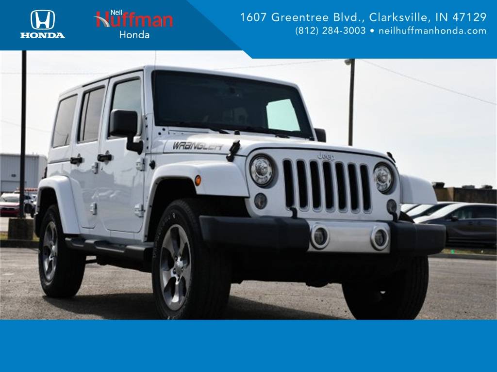 2017 Jeep Wrangler Sahara — SUV — 94,781 mi — Clarksville, IN