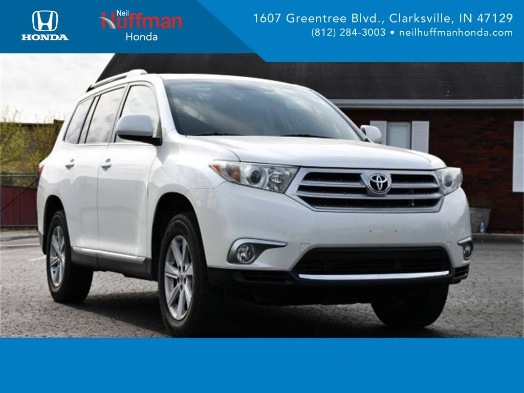 2013 Toyota Highlander Plus V6 — SUV — 55,426 mi — Clarksville, IN