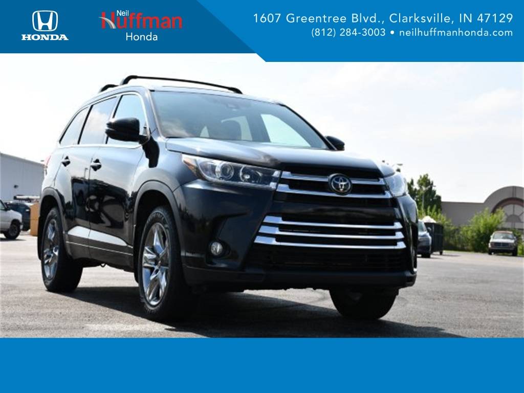 2018 Toyota Highlander Limited — SUV — 106,939 mi — Clarksville, IN