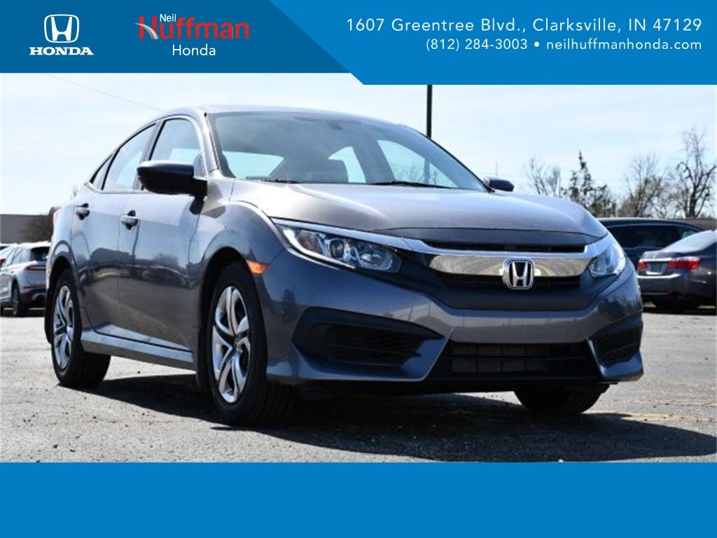 2017 Honda Civic LX — Sedan — 66,691 mi — Clarksville, IN