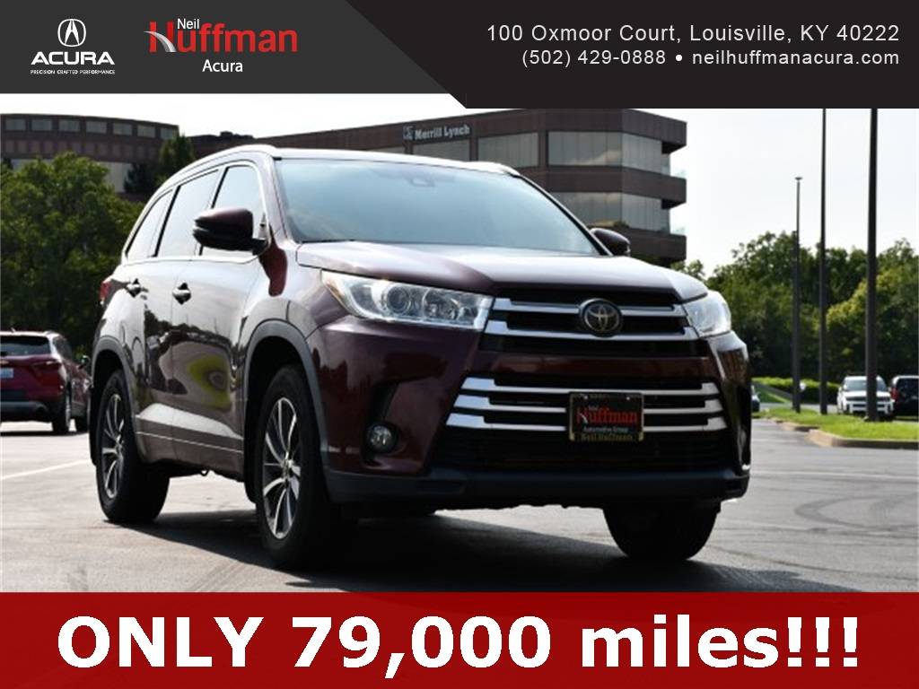 2018 Toyota Highlander SE V6 — SUV — 79,703 mi — Louisville, KY