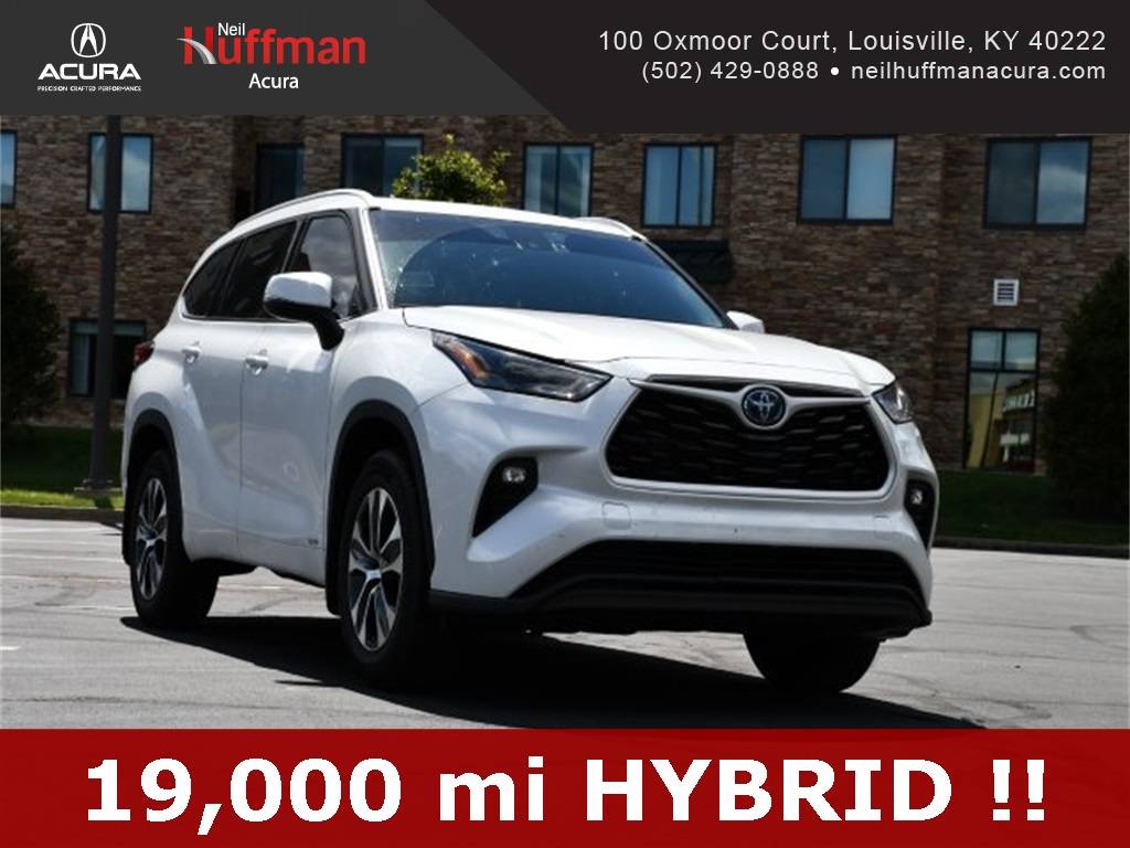 2022 Toyota Highlander Hybrid XLE — SUV — 19,418 mi — Louisville, KY