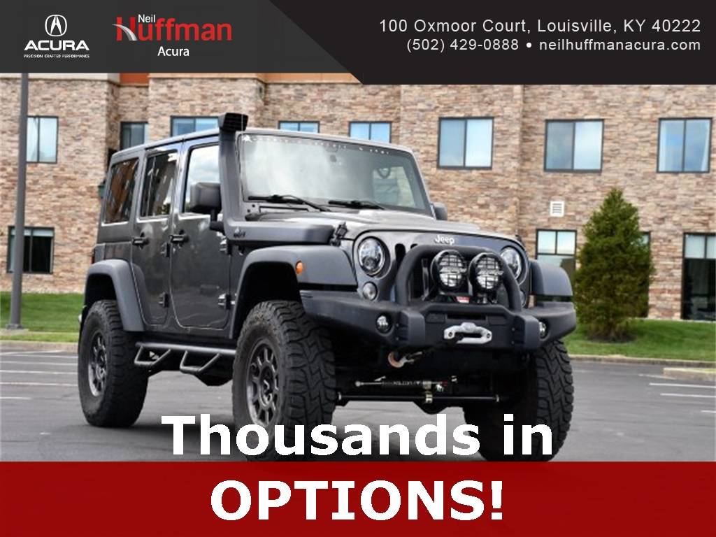 2016 Jeep Wrangler Rubicon — SUV — 93,286 mi — Louisville, KY