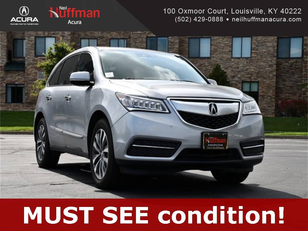 2016 Acura MDX Technology Package — SUV — 94,821 mi — Louisville, KY