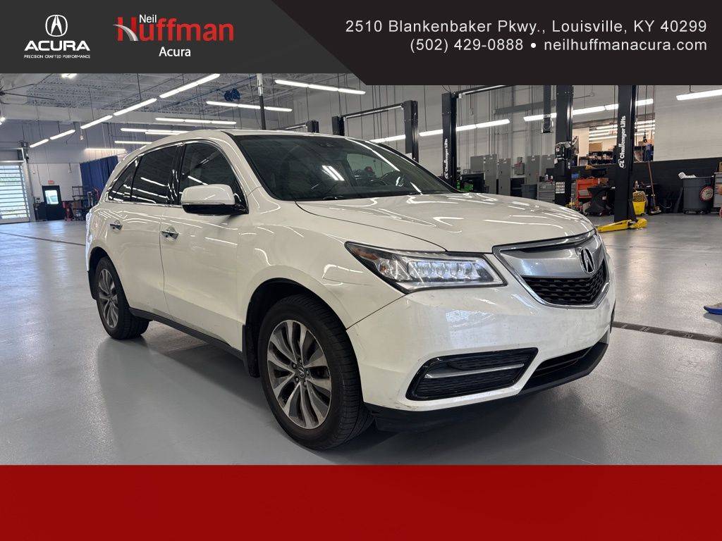 2016 Acura MDX Technology with Entertainment Package — SUV — 209,597 mi — Louisville, KY