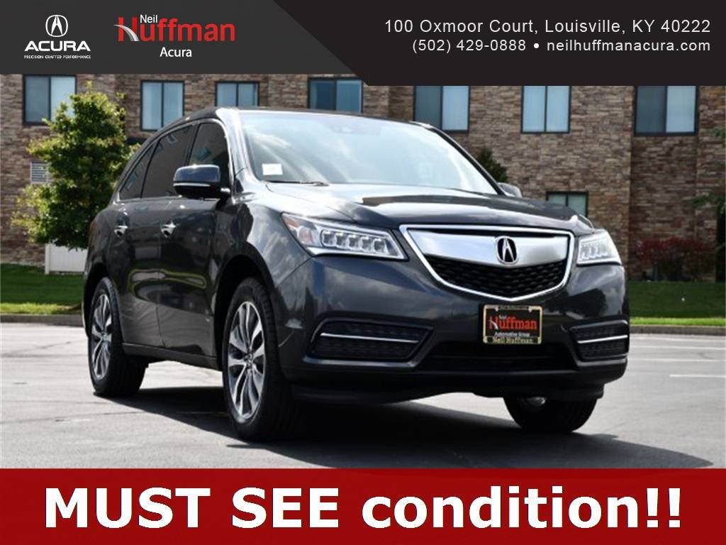 2016 Acura MDX Technology Package — SUV — 117,697 mi — Louisville, KY