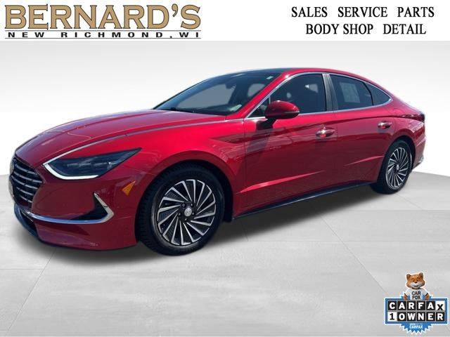 2021 Hyundai Sonata Hybrid Limited — Sedan — 95,675 mi — New Richmond, WI