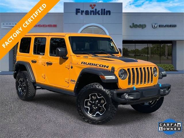2021 Jeep Wrangler Rubicon 4xe — SUV — 61,495 mi — Franklin, TN